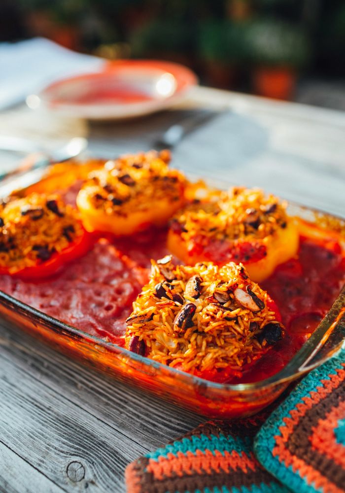 Stuffed bell peppers